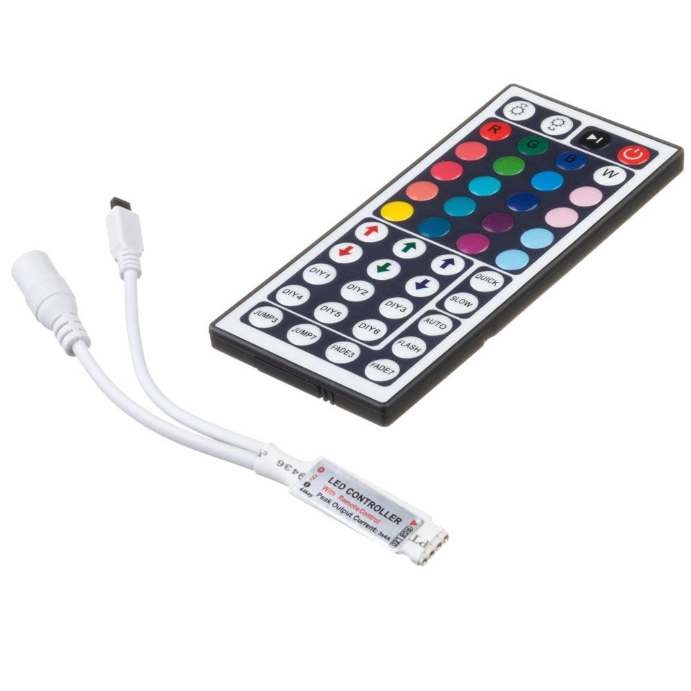 LED-контролер mini світлодіодний RGB 6 А-72 Вт (IR 44 кнопки)