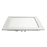 Світлодіодний світильник настінно-стельовий 18 Вт квадратний 3000 К IP20, фото 2