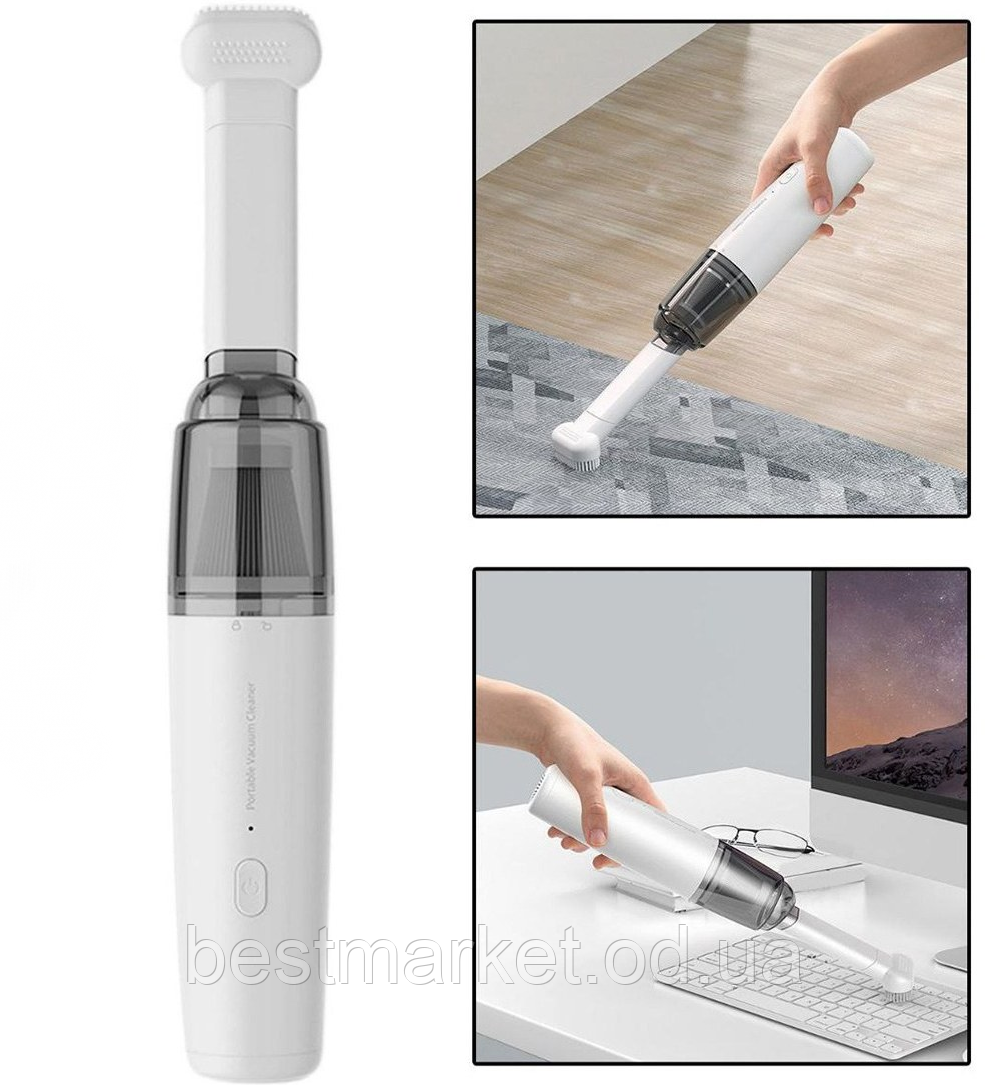 Ручний бездротовий пилосос для дому та авто Vacuum Cleaner