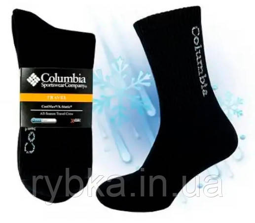 Жіночі зимові шкарпетки Colambia розмір 35-39 Чорні