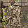 Куртка на флісі розмір М Soft Shell Tactic Pixel Софтшелл піксель водонепроникна, фото 4