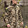 Куртка на флісі розмір М Soft Shell Tactic Pixel Софтшелл піксель водонепроникна, фото 5