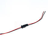 Комплект конекторів для світлодіодної стрічки тато +ма 12 V 2pin чорний із затискачем, фото 5