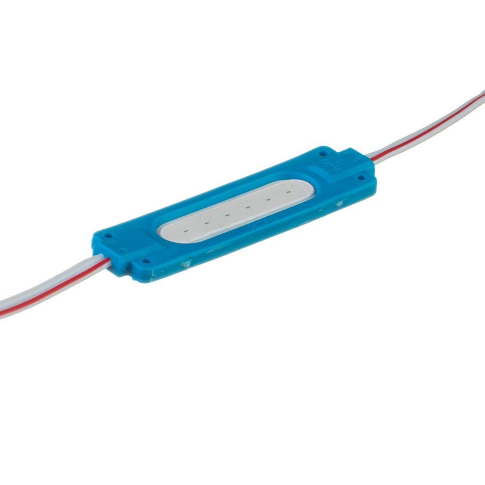 Світлодіодний модуль 24 V синій COB 1led 2 W IP65