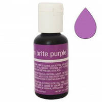 Гелевий барвник Chefmaster Neon brite purple 20 г