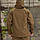 Куртка на флісі M розмір Soft Shell Caiman Койот, фото 4