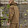 Куртка на флісі M розмір Soft Shell Caiman Койот, фото 7