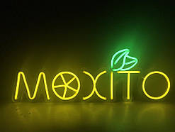 Неонова вивіска "Мохіто" (500х175)