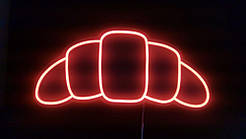 Неонова вивіска Круасан (490х230)