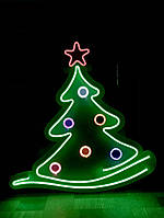 Неонова вивіска Ялинка (580х600)