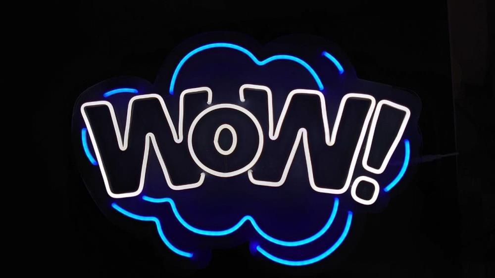 Неонова вивіска WOW (600х410)