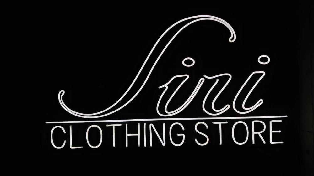 Неонова вивіска для магазину одягу (10000х500), фото 1