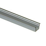 Профіль врізний глибокий анодований ПФ-23 2 м (комплект із розсіювачем), фото 2