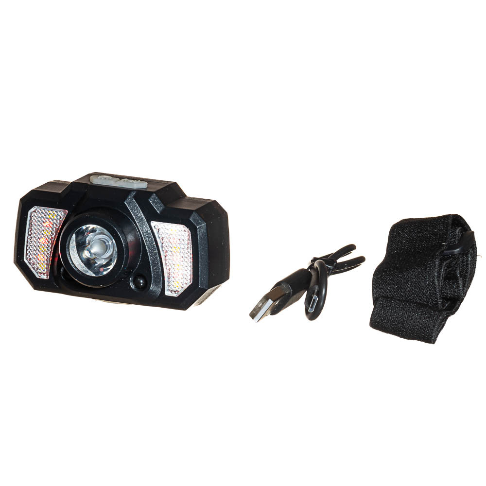 Ліхтарик на голову KX — 206, micro USB, фото 1