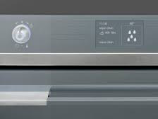Чорна духовка з очищенням, 50 рецептів, 10 програм приготування. Smeg SF130N