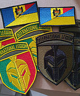 Шеврон нашивка Інтернаціональний Легіон, International Legion