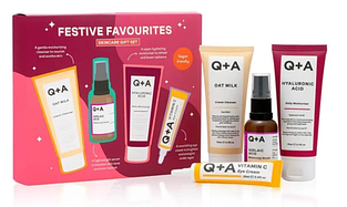 Подарунковий набір Q+A Festive Favourites Skincare Gift Set Об’єм: 75 мл + 30 мл + 15 мл + 75 мл