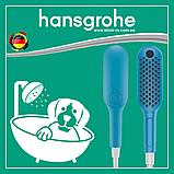 Ручний душ для собак блакитного кольору hansgrohe DogShower 150 3jet Petrol (26640540), фото 2