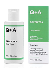 Заспокійливий тонер Q+A Green Tea Daily Toner 100 мл