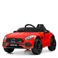 Детский электромобиль Машина Mercedes-AMG M 4062EBLR-3 для мальчика девочки красный Мерседес