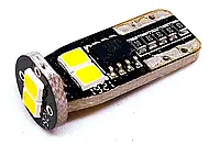 LED-автолампа діодна T10 W5W 6SMD 2835 12-24В 5 Вт