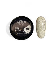 Гель для дизайну ANDI Prof Soda №1 5 мл