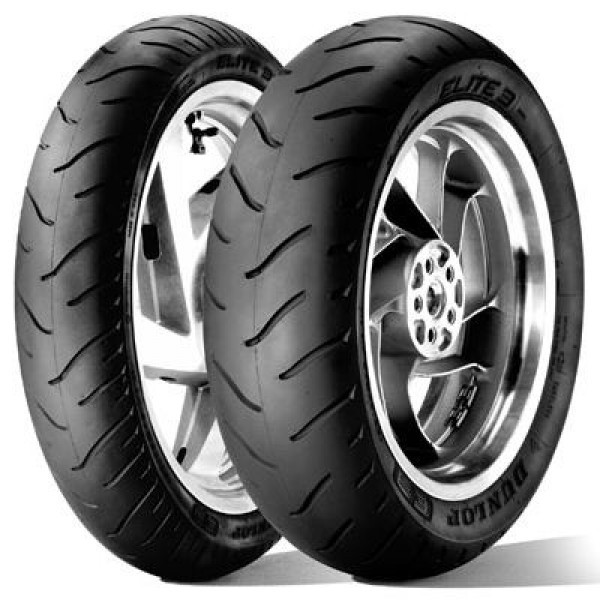 Шина мотоциклетна передня DUNLOP ELITE 3 (дата вир-ва: 0217) DUNLOP 150/80R17 72H TL ELITE 3 FRONT Р
