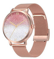 Жіночий смарт-годинник Uwatch DTS Gold. Зовнішній жіночий годинник