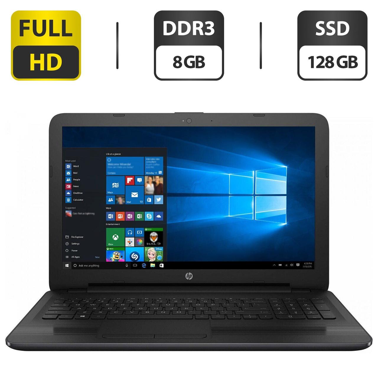 Ноутбук Б-клас HP 250 G5/ 15.6" (1920x1080)/ Core i3-5005U/ 8 GB RAM/ 128 GB SSD/ HD 520