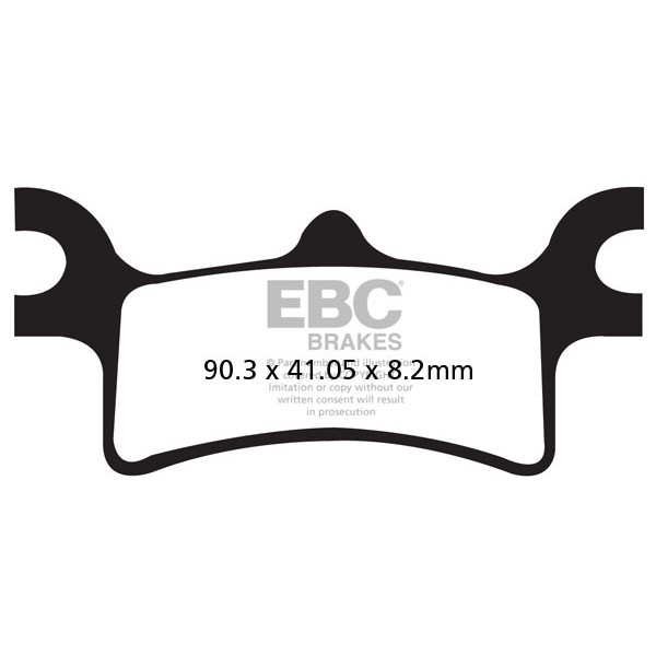 Гальмівні колодки EBC FA314R