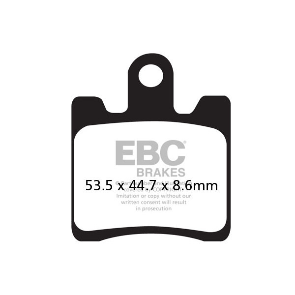 Гальмівні колодки скутерні EBC SFA283/4