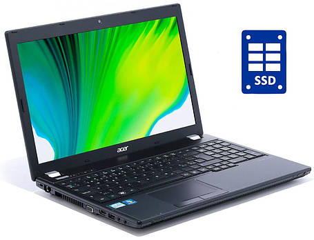 Ноутбук Acer TravelMate 5760/ 15.6" (1366x768)/ Core i3-2310M/ 8 GB RAM/ 240 GB SSD/ HD 3000, фото 1