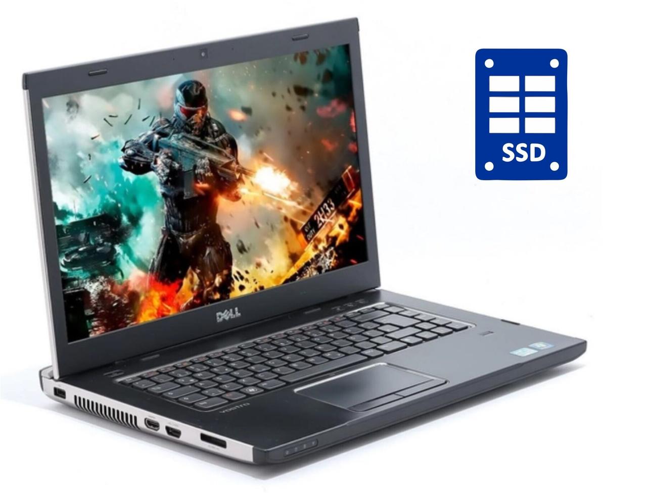 Ноутбук Dell Vostro 3550/ 15.6" (1366x768)/ Core i3-2330M/ 8 GB RAM/ 240 GB SSD/ HD 3000