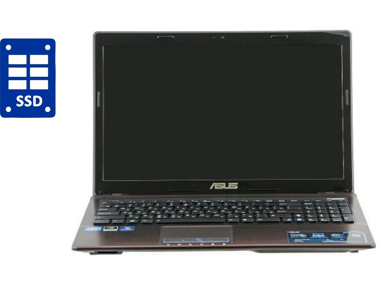 Ноутбук Asus K54C/ 15.6" (1366x768)/ Core i3-2310M/ 8 GB RAM/ 240 GB SSD/ HD 3000