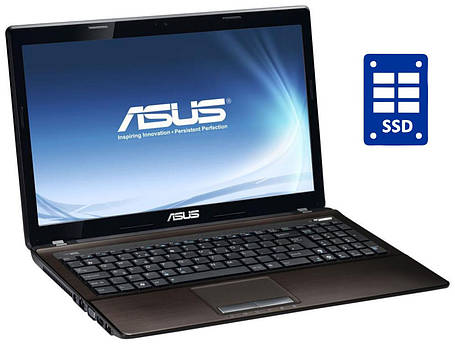 Ноутбук Asus K53E/ 15.6" (1366x768)/ Core i3-2330M/ 8 GB RAM/ 240 GB SSD/ HD 3000, фото 1