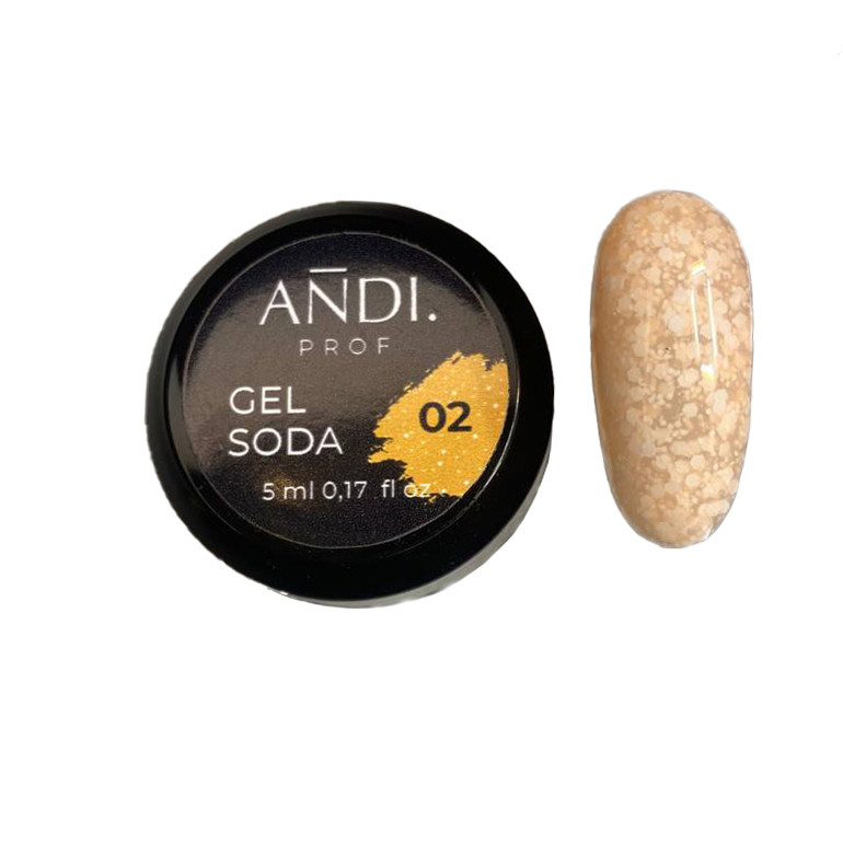Гель для дизайну ANDI Prof Soda №2 5 мл