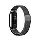 Ремінець для фітнес браслета Xiaomi Mi Band 8,9,10 міланська петля чорний, фото 2