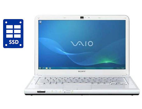 Ноутбук Sony Vaio VPCCA2S1E/ 14" (1366x768)/ Core i3-2310M/ 8 GB RAM/ 240 GB SSD/ Radeon HD 6470M, фото 1