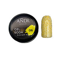 Гель для дизайну ANDI Prof Soda №6 5 мл