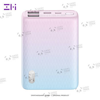 Зовнішній акумулятор Xiaomi ZMI Power Bank Mini 10000 mAh 22.5 W PD & 20 W Рожевий / Блакитний (QB817) 2575P