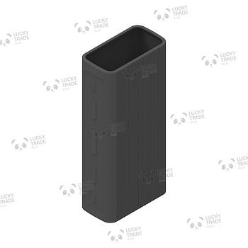 Силіконовий чохол Xiaomi Power Bank 3 30000 mAh PB3018ZM 24W рифлений Чорний 2625P