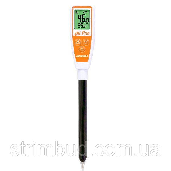 PH-метр ручний з гострим проникаючим електродом AZ-8694, фото 1