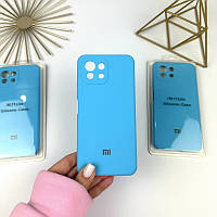 Силиконовый чехол для Xiaomi Mi 11 Lite Blue (16)