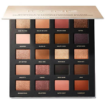 Палетка тіней Iconic London Booming & Gleaming Eyeshadow Palette 20 х 1.2 г