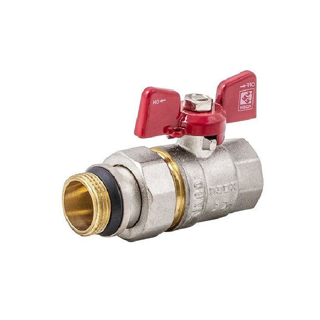 Кран з американкою 1/2" антипротечка KR.227-Gi