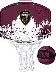 Міні-щит дитячий баскетбольний Wilson NBA Team Mini Hoop Cleveland Cavaliers (WTBA1302CLE)