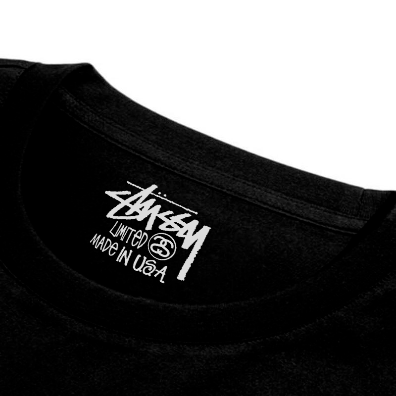 Футболка черная Stussy Classic Dice | Stussy Classic Dice Black TEE | Futbolka.top - фото 3 - id-p2044902253