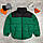 Куртка зимова Флекс, зелено-чорний, фото 9