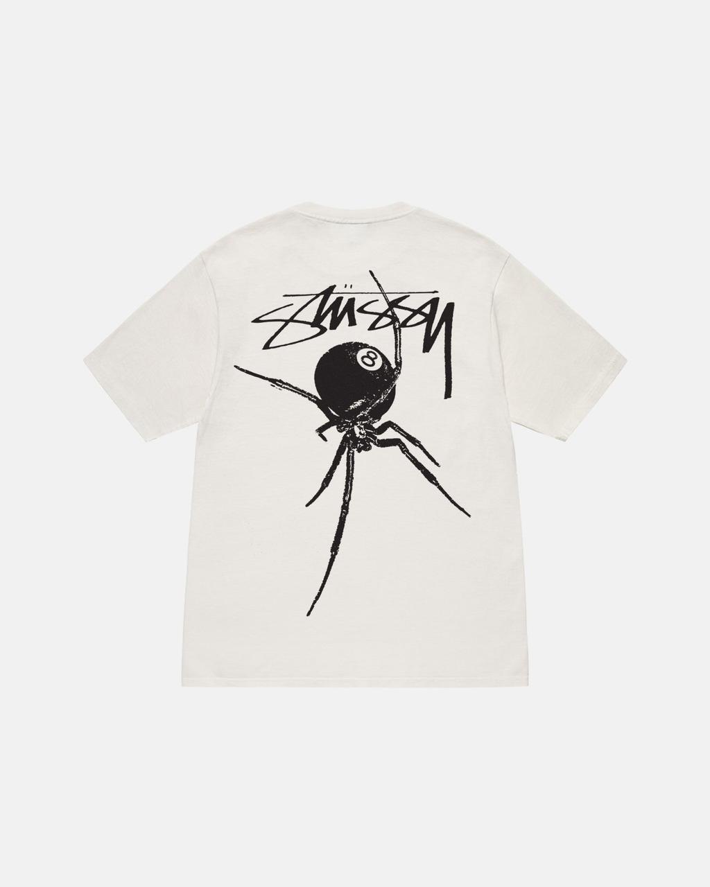 Футболка белая Stussy Classic Dice | Stussy Classic Dice Black TEE  | Futbolka.top