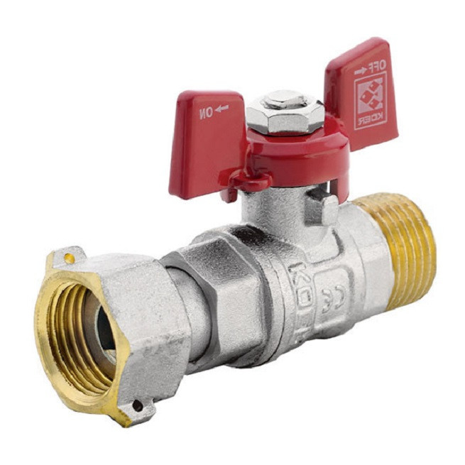 Кульовий кран із накидною гайкою KOER 3/4" ГШБ KR.220